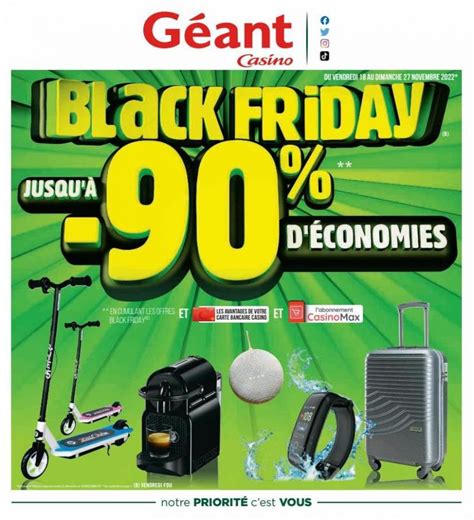 television black friday geant casino/